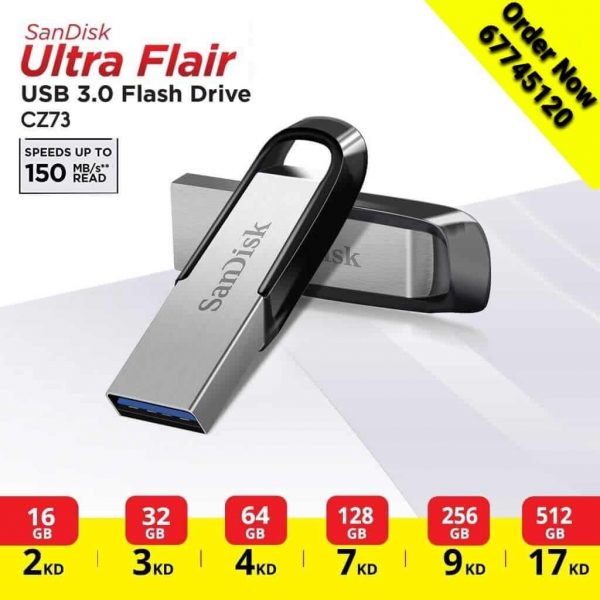 SanDisk Ultra Flair USB 3.0 Best Price In Kuwait