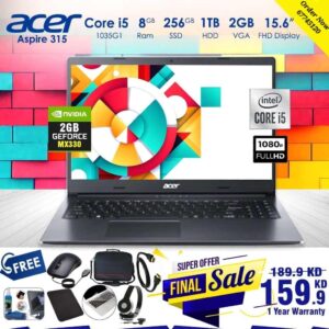 ACER Aspire 315 Core i5 8 GB RAM [ Best Price in Kuwait ]