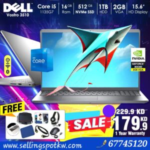 dell core i5 16 gb ram 512 ssd [ dell offer in kuwait ] Dell Laptops Price in Kuwait