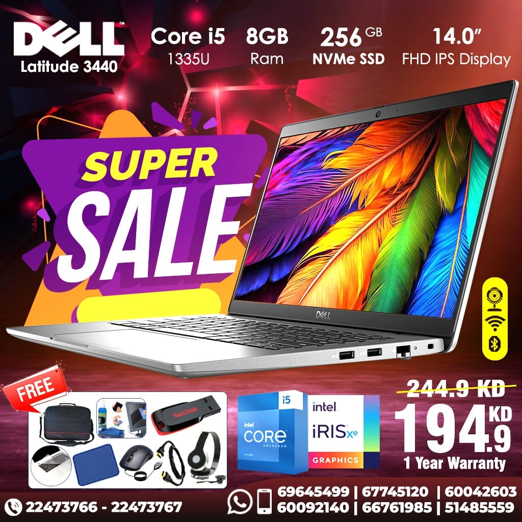 DELL Latitude 3440 Core i5 Laptop [ Best Price In Kuwait ]