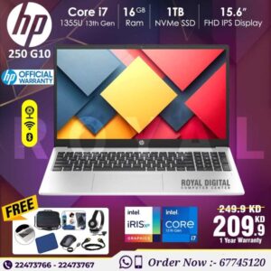 HP 250 G10 Core i7 16 GB RAM 1 TB NVMe SSD [ Best Price In Kuwait ]