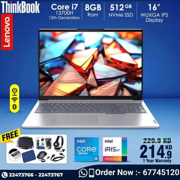 Lenovo ThinkBook Laptop Core i7 [ Best Price in Kuwait ]